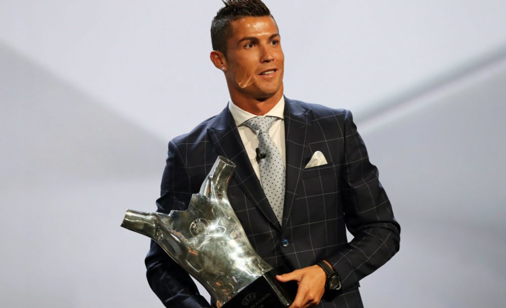 Cristiano Ronaldo Wins UEFA Best Player In Europe Award - FootTheBall