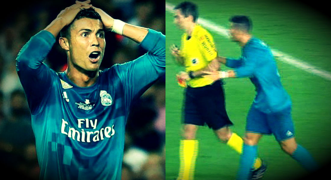 Barcelona 1-3 Real Madrid: Cristiano Ronaldo scores and sent off in Spanish  Super Cup first leg, Football News