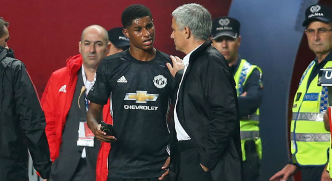 De Boer Insists ‘It’s A Pity’ Marcus Rashford Plays Under Mourinho