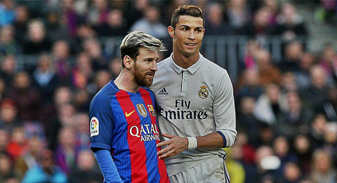 Lionel Messi Vs Cristiano Ronaldo Barcelona Superstar