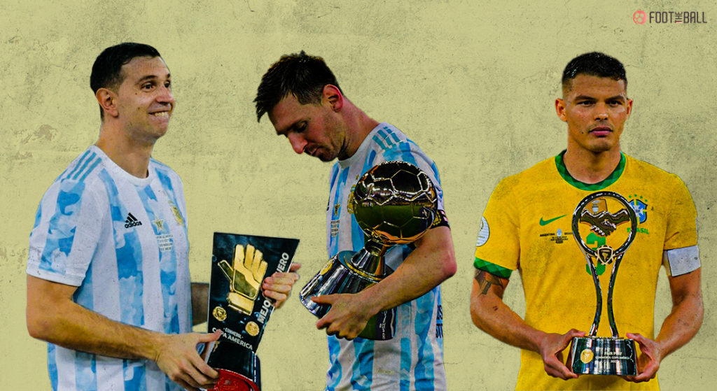 Copa America 2021 The Award Winners From The Tournament