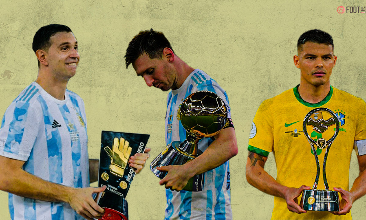 Copa America 21 The Award Winners From The Tournament