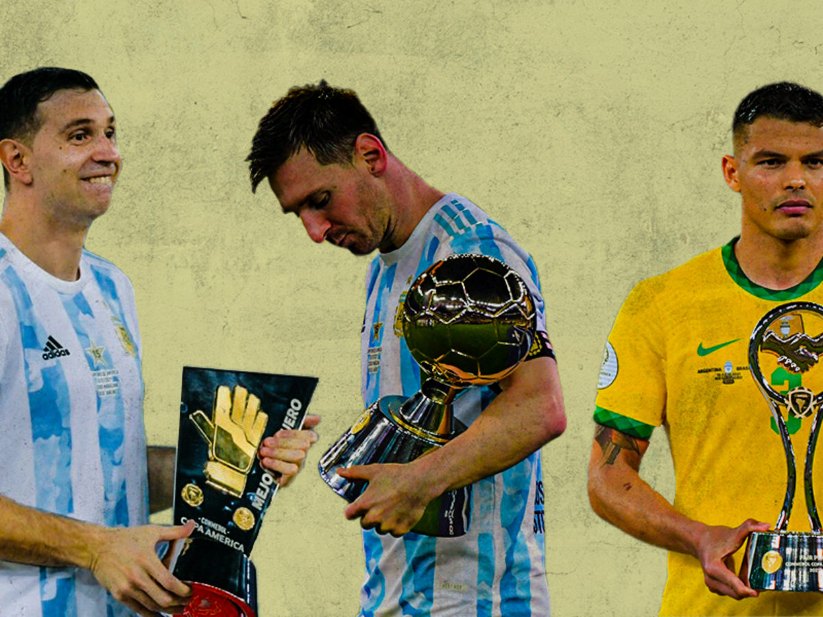 Copa America 21 The Award Winners From The Tournament