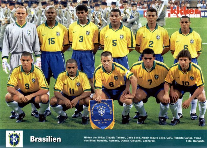 roberto carlos france vs brazil 1998 free kick