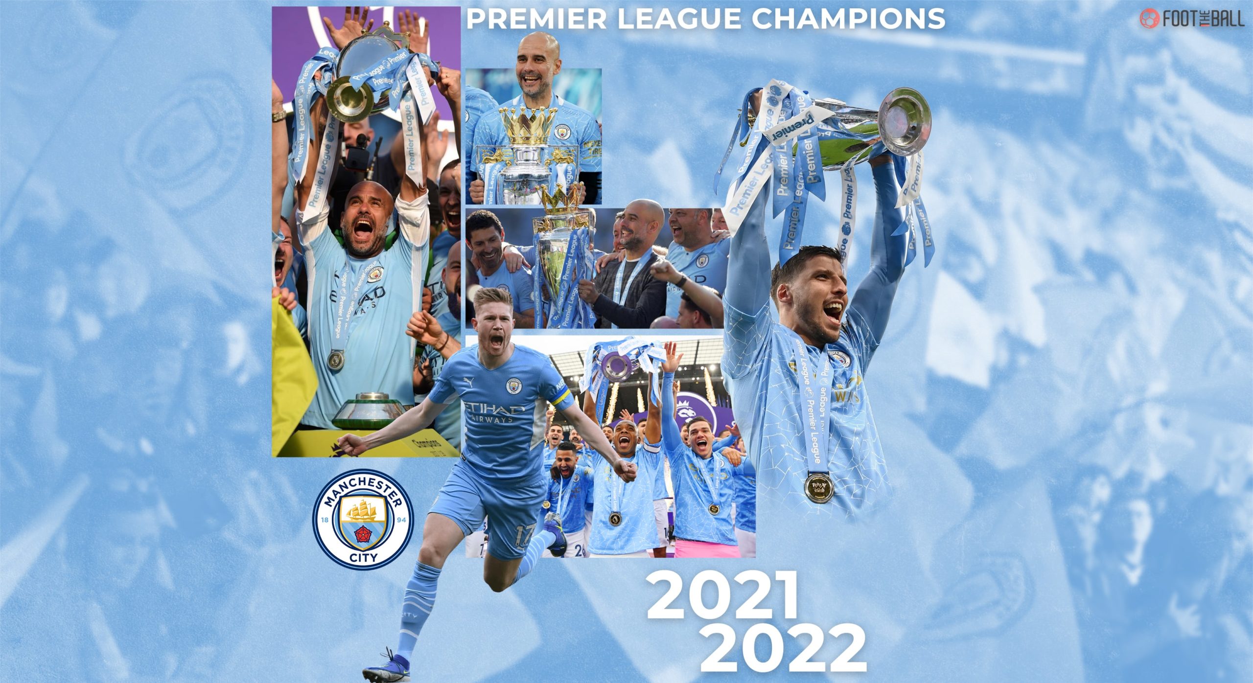 Manchester City Winner Premier League Champion 2021-2022 Shirt