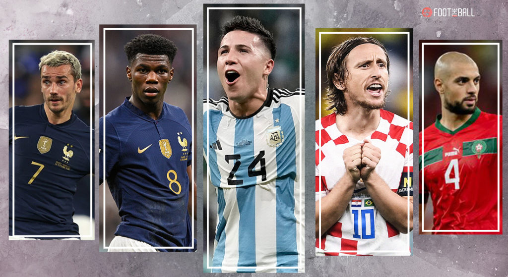 Top Midfielders At The Fifa World Cup In Qatar