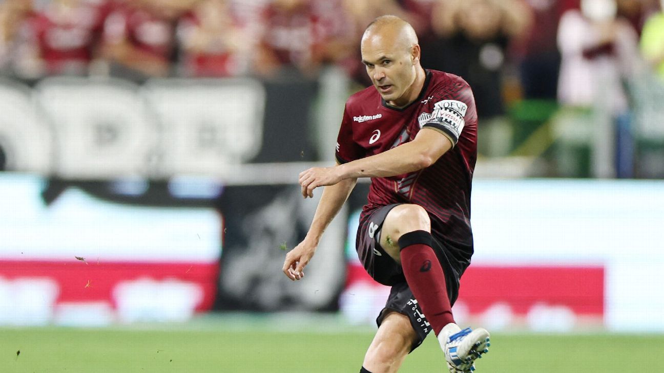 Andres iniesta best sale vissel kobe jersey