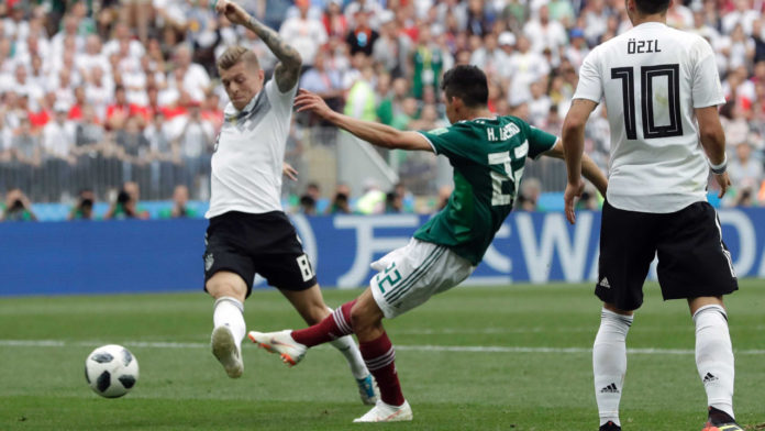 Mexico national football team vs Germany national football team lineups