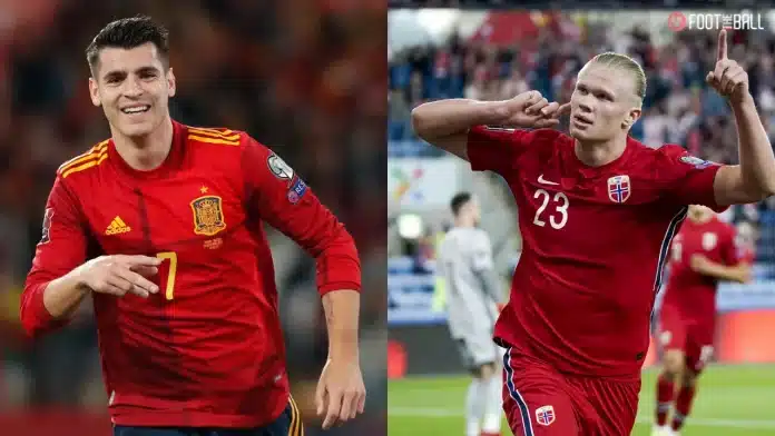 spain national football team vs norway national football team stats